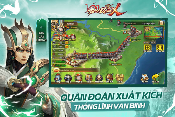 Game chiến thuật Tam Quốc - Quân đoàn xuất kích