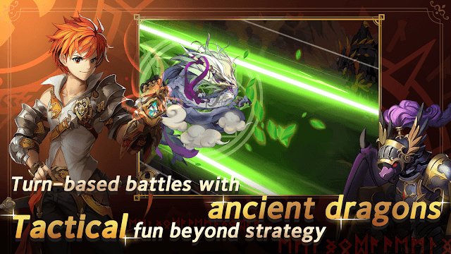 Dragon Village Grand Battle cho bạn tham gia vào các trận chiến turn-based với rồng cổ đại