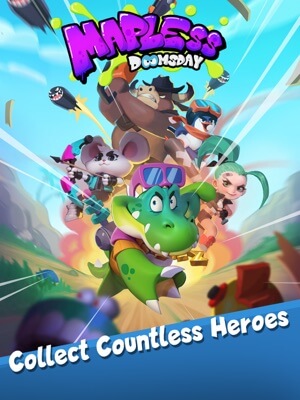 Thu thập vô số anh hùng trong game Mapless Doomsday