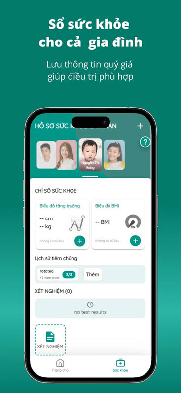 Sổ sức khỏe gia đình