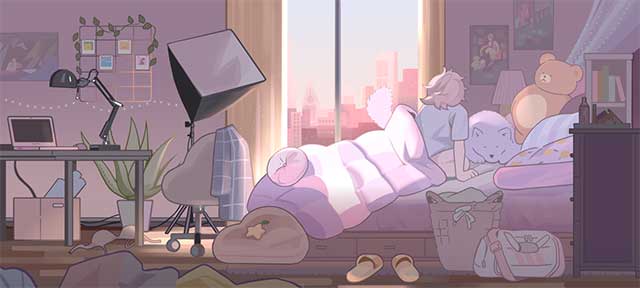 Off Day là một cuốn visual novel có lối chơi Point and Click nhẹ nhàng