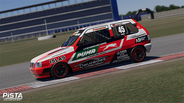 PISTA Motorsport game sở hữu đồ họa đẹp mắt cùng lối chơi dựa trên cơ chế vật lý thực