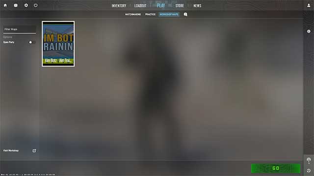 Trong Workshop Maps, bạn sẽ tìm thấy các Community Workshop Map đã tải