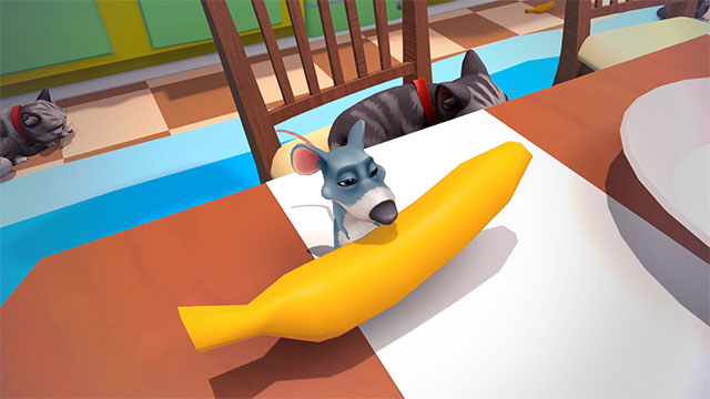Mục tiêu của Jery Mice vs Cats: Home Invasion game là sống sót và giành lấy phần thưởng