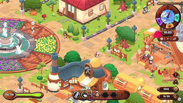 Khám phá thị trấn xinh đẹp với những con người thân thiện trong Cuisineer game