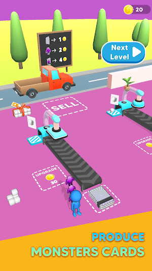 Sản xuất thẻ quái vật