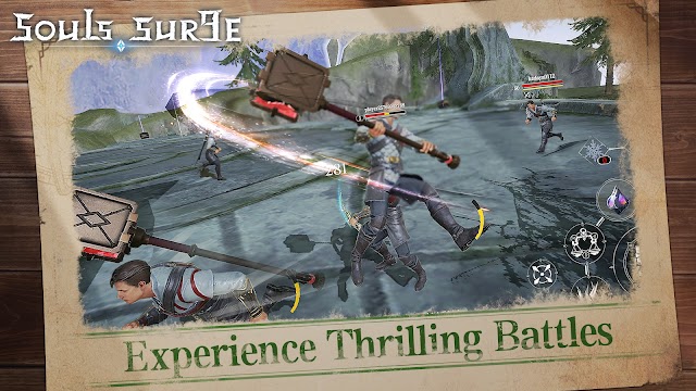 Trải nghiệm các trận đấu ly kỳ trong game Souls Surge