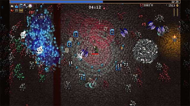 Mỗi khi Sketamari tiếp xúc với kẻ thù, kẻ thù đó sẽ bị hấp thụ vào nó