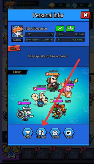 Nhập code game Oh My Dog