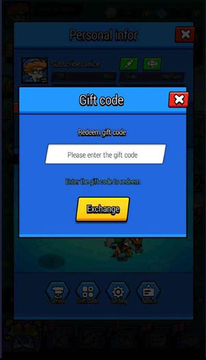 Nhập code game Oh My Dog
