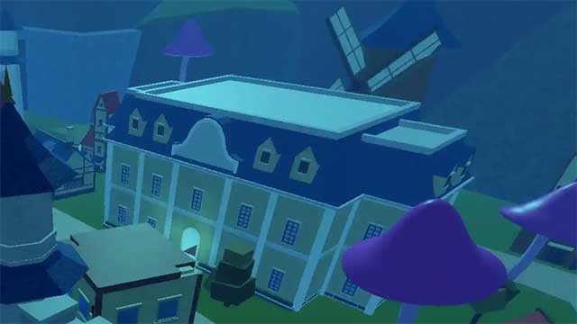 Nhận nhiệm vụ từ NPC công dân bên cạnh Dinh thự