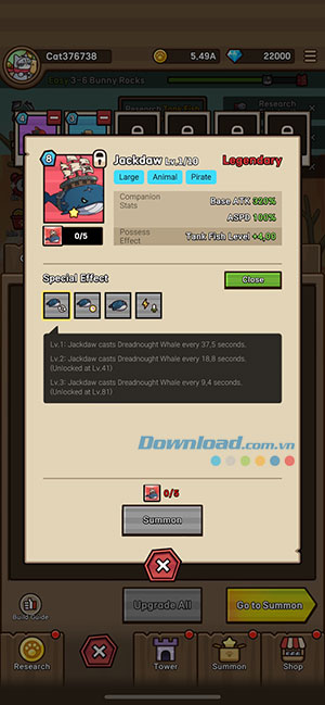 cat hero idle rpg companion list 2*443459