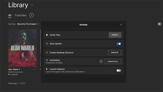 Xác minh tính toàn vẹn của tệp trò chơi