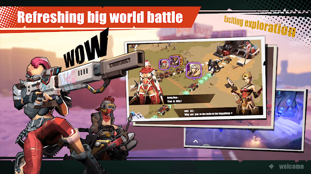 Tham gia một cuộc chiến tái thiết lại thế giới trong game Doomsday Survivor: Zombie War