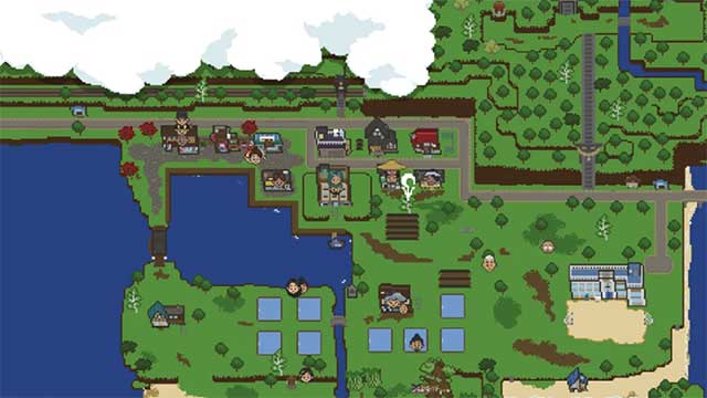 Cửa hàng tiện lợi nằm ngay cạnh cửa hàng tổng hợp