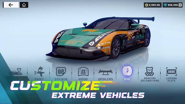 Tùy chỉnh xe đua của bạn theo ý thích