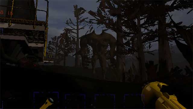 Nếu thấy Forest Keeper đang đến gần, bạn phải vượt ra khỏi tầm nhìn của nó