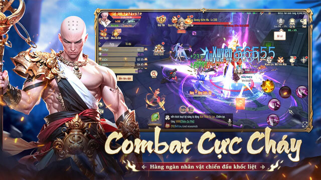 Combat Cực Cháy! Hàng ngàn nhân vật chiến đấu khốc liệt