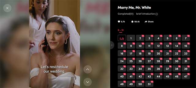 Các loạt phim mới và tập mới được thêm vào mỗi tuần