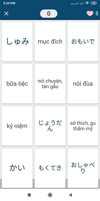 Học tiếng Nhật