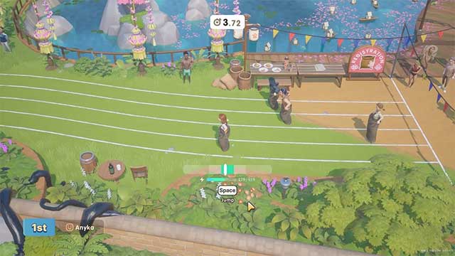 Chơi minigame Balap Karung