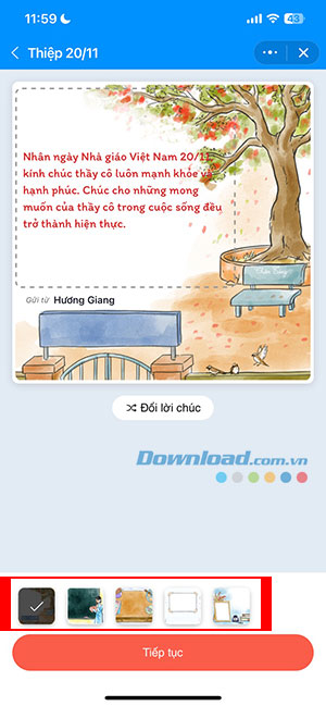 tao thiep 20 11 tren Zalo 6*445134