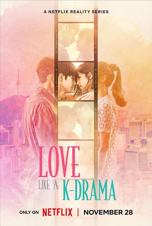 Poster chương trình Yêu Như Trong Phim Hàn