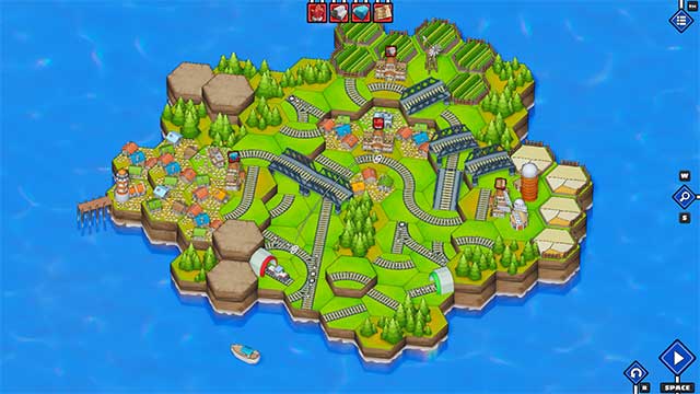 Railway Islands 2 là một trò chơi mô phỏng giải đố tối giản và thư giãn