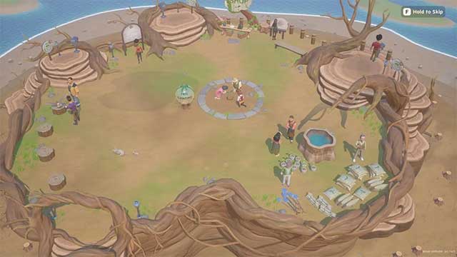 Trò chuyện với người dân địa phương và mua vật phẩm tại cửa hàng