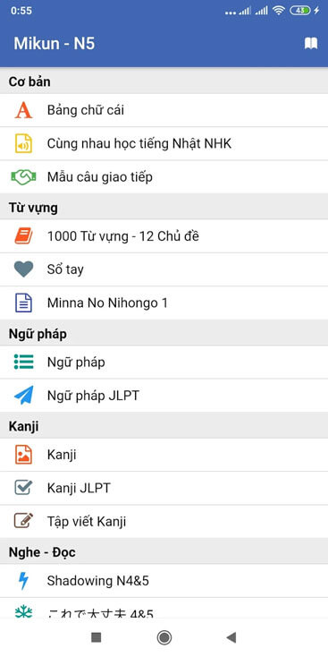 Học Tiếng Nhật trực tuyến