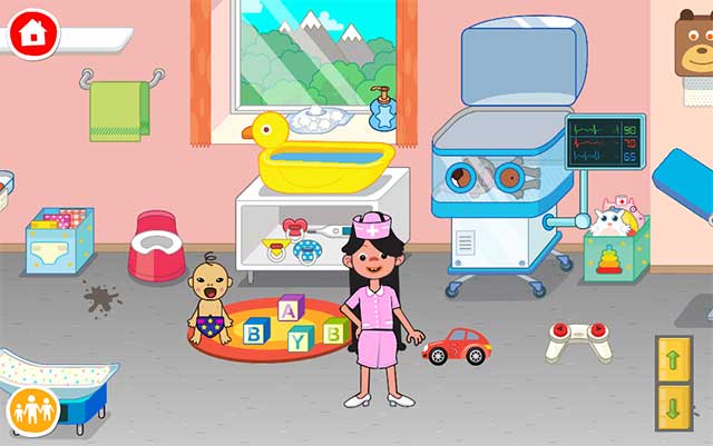 Pepi Hospital online được thiết kế riêng cho các bạn nhỏ