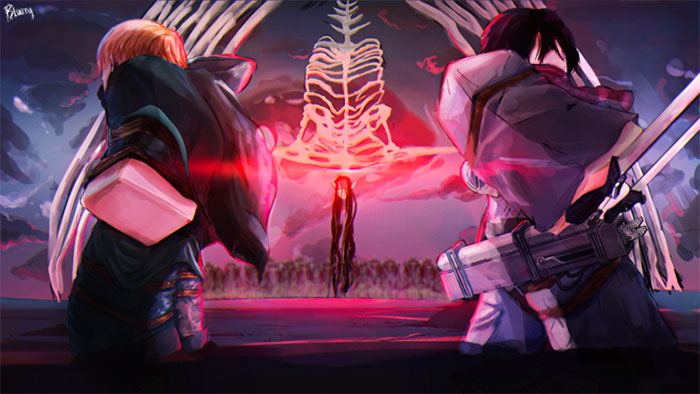 Game nhập vai chiến đấu sinh tồn trên nền tảng Roblox, lấy cảm hứng từ AOT - Attack on Titan Revolution