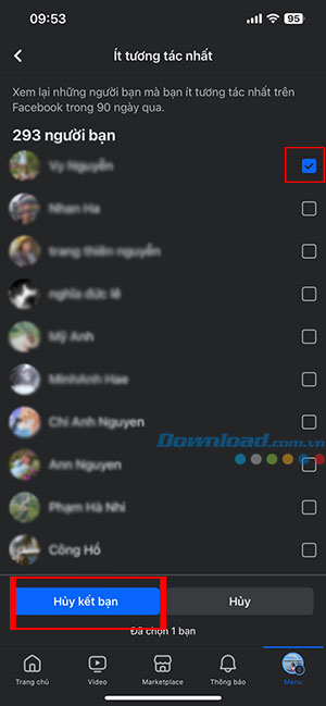 loc ban be khong tuong tac Facebook 8*446229