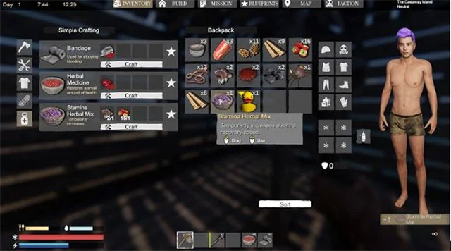 Ăn uống và sử dụng thảo dược Stamina Herbal Mix giúp hồi stamina nhanh chóng