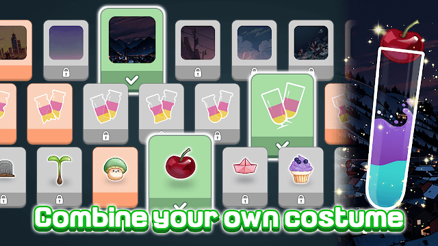 Tùy chỉnh mẫu ống, background khác nhau