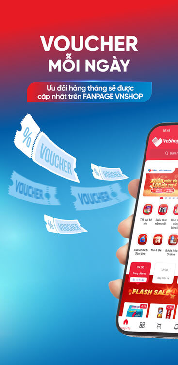 Nhiều voucher mỗi ngày