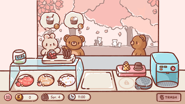 Quản lý xe tải bán kem cùng những chú cún đáng yêu trong game Ice Cream Truck - Yo.Doggies