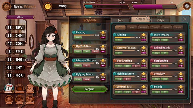 Sắp xếp thời gian và lựa chọn lớp học để giúp cô bé phát triển kỹ năng