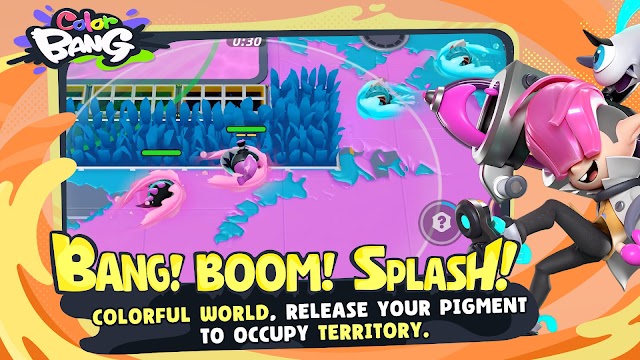 Giải phóng kỹ năng của bạn trong cuộc chiến màu sắc và chiến lấy các lãnh thổ