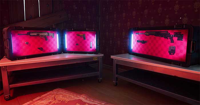 Những kẻ phản diện lang thang trên bản đồ đều giữ hộp vũ khí trong kho tiền