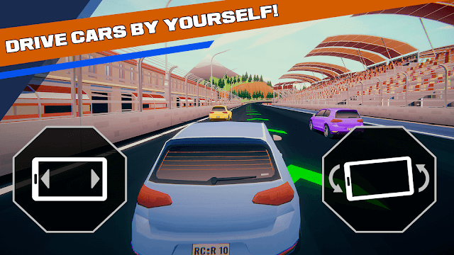 Trải nghiệm lái xe theo nhiều cách khác nhau trong game Drive Stars: Sports Car Racing
