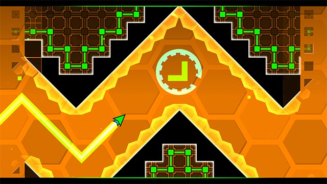 Tận dụng bổ trợ để chinh phục level khó với số điểm cao trong Geometry Dash game