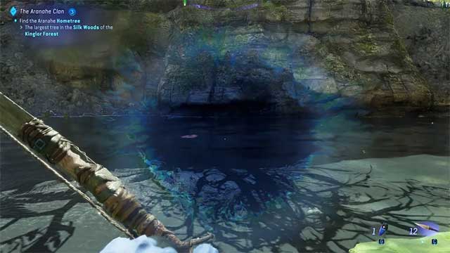 Thay vì dựa vào việc quan sát làn nước, bạn có thể bật Na’vi Vision