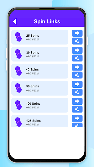 Nhận spin trực tiếp từ ứng dụng 