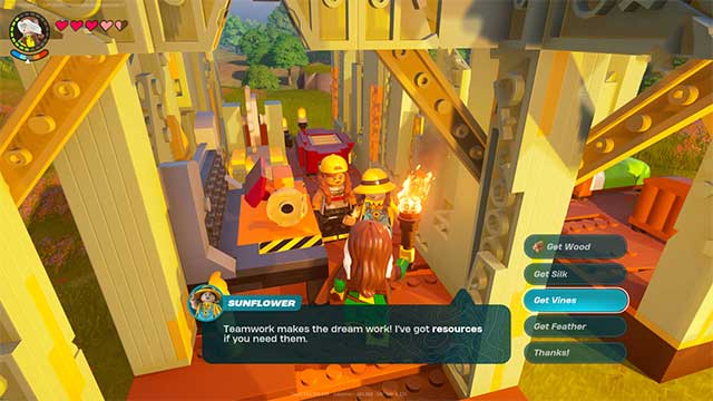 Để tăng level làng Lego Fortnite, trước tiên bạn cần tạo Village Square