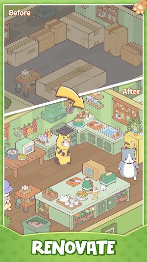 Bạn có nhiệm cụ cải tạo nhà cho những chú mèo trong Cats Mansion 