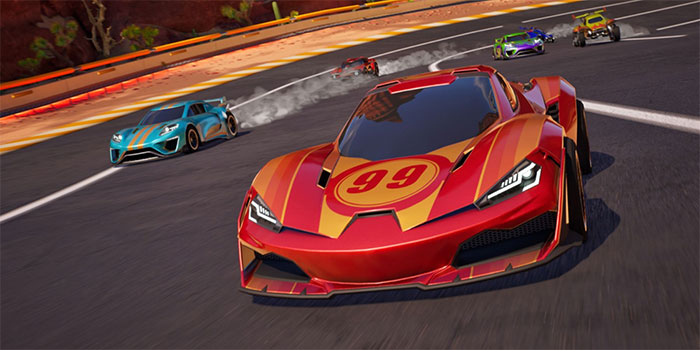 Game đua xe miễn phí trong Fortnite - Rocket Racing