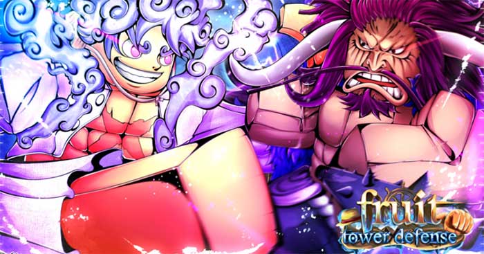 Game Roblox phòng thủ tháp với các nhân vật quen thuộc trong anime One Piece - Fruit Tower Defense