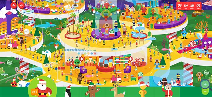 Tìm kiếm ông già Noel 