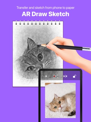 Sử dụng camera của điện thoại để vẽ tranh